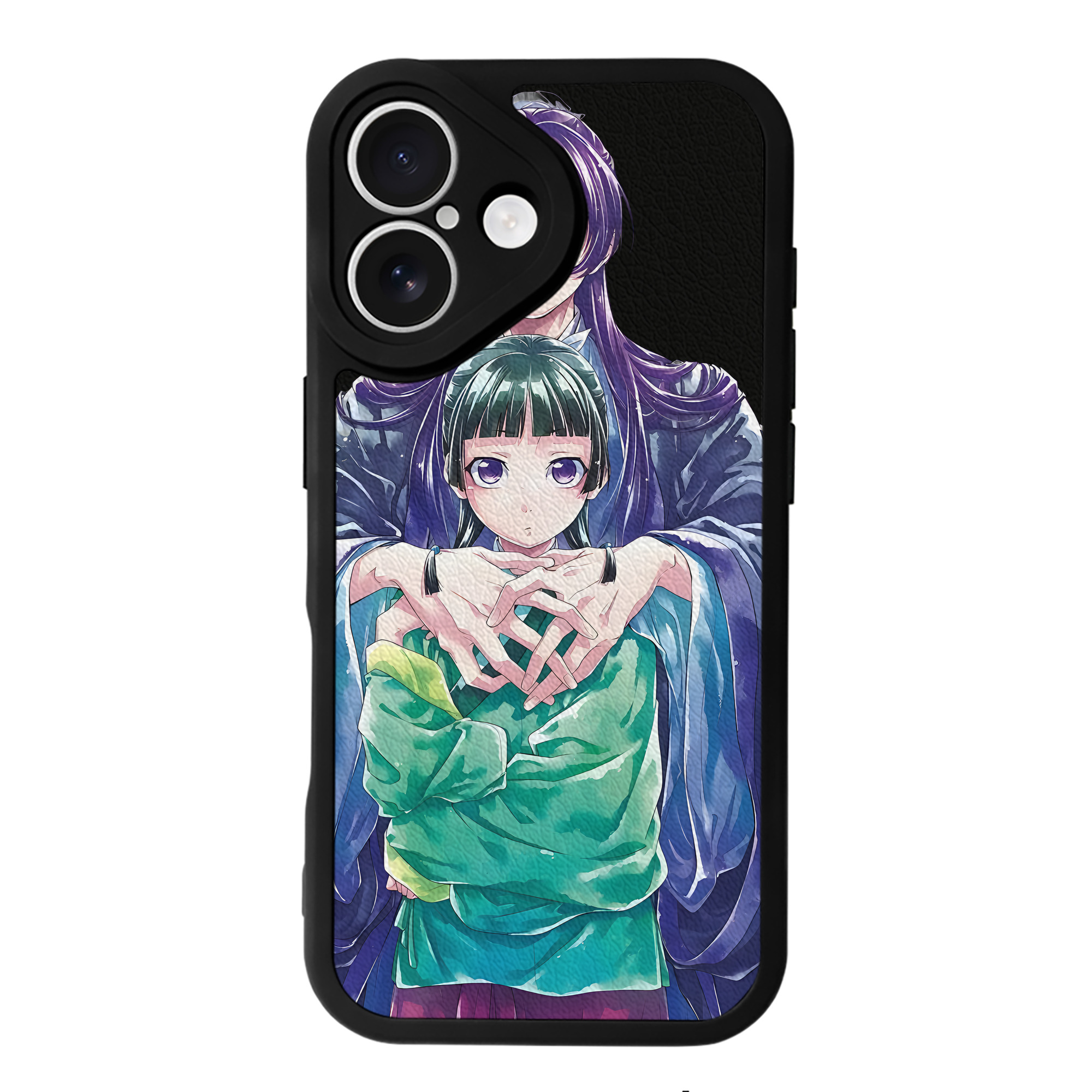 （画像用） 薬屋のひとりごと The Apothecary Diaries 【iPhone 16シリーズ対応】シリコンスマホケース（レザー調） 材質：シリコン